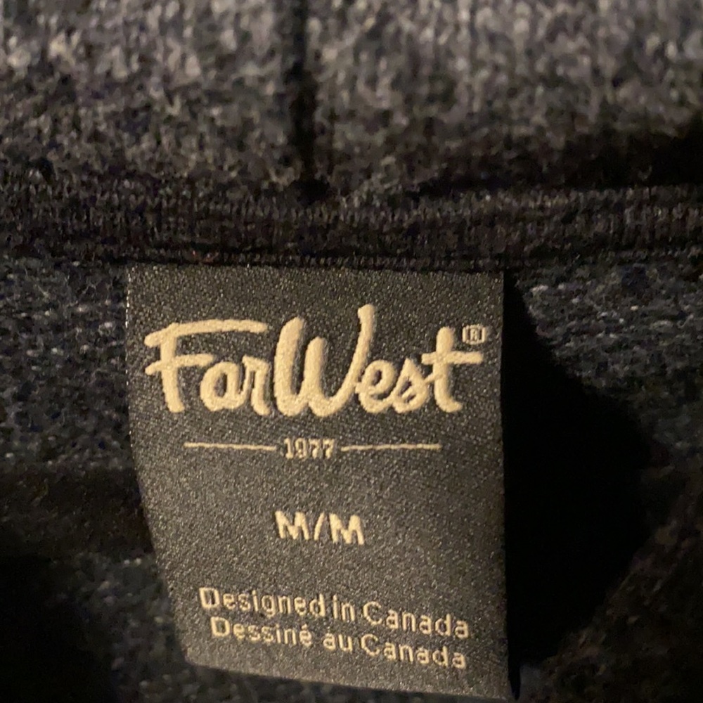 FarWest dark grey hoodie - Picture 2 of 2
